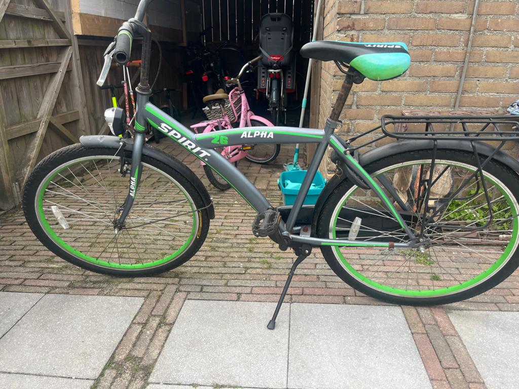 Stoere jongensfiets Spirit Alpha 26 inch, Ophalen, Gebruikt, Overige merken