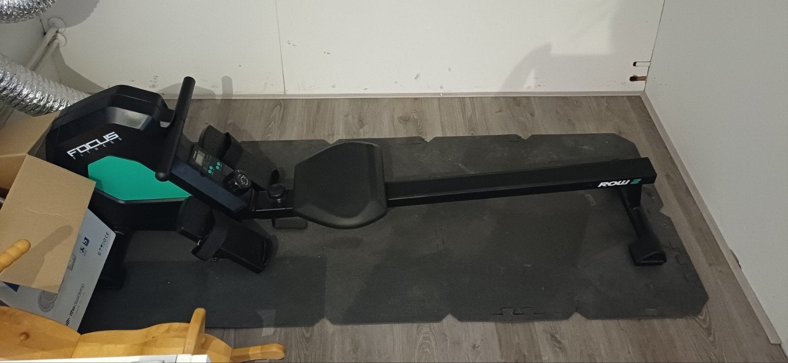 Focus Fitness Roeitrainer - Zo goed als nieuw, Sport en Fitness, Ophalen, Zo goed als nieuw, Rug, Metaal