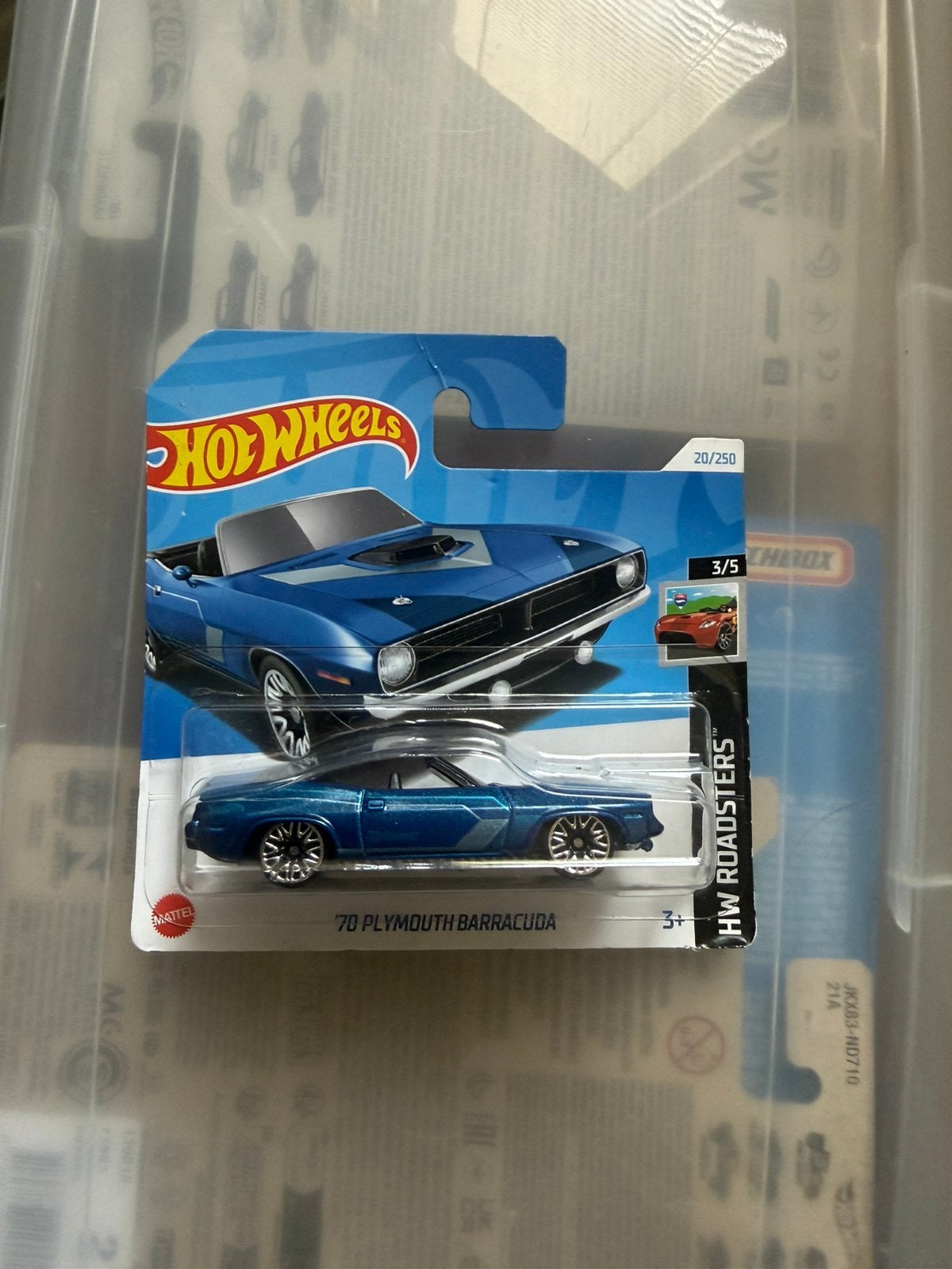 Hot wheels Plymouth Barracuda, Hobby en Vrije tijd, Ophalen of Verzenden, Zo goed als nieuw, Auto