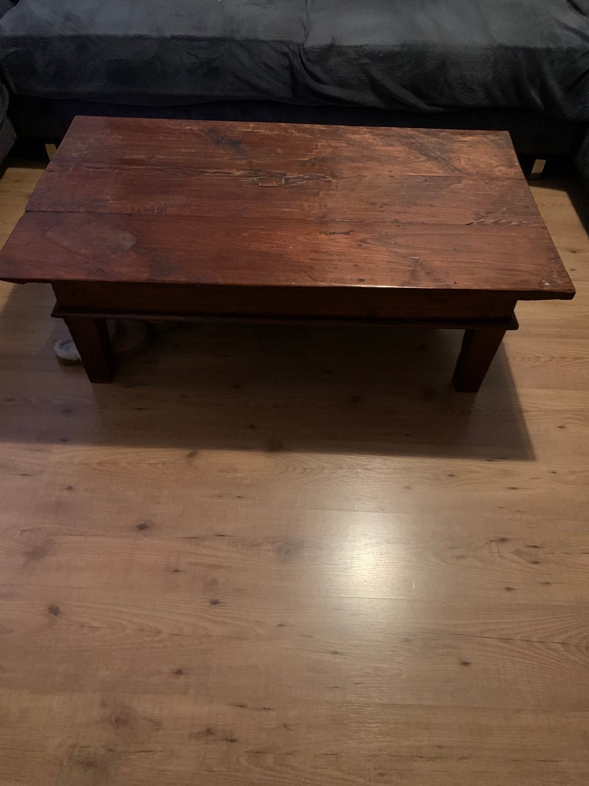 Koloniale salontafel, Ophalen, Gebruikt, 100 tot 150 cm, 50 tot 100 cm