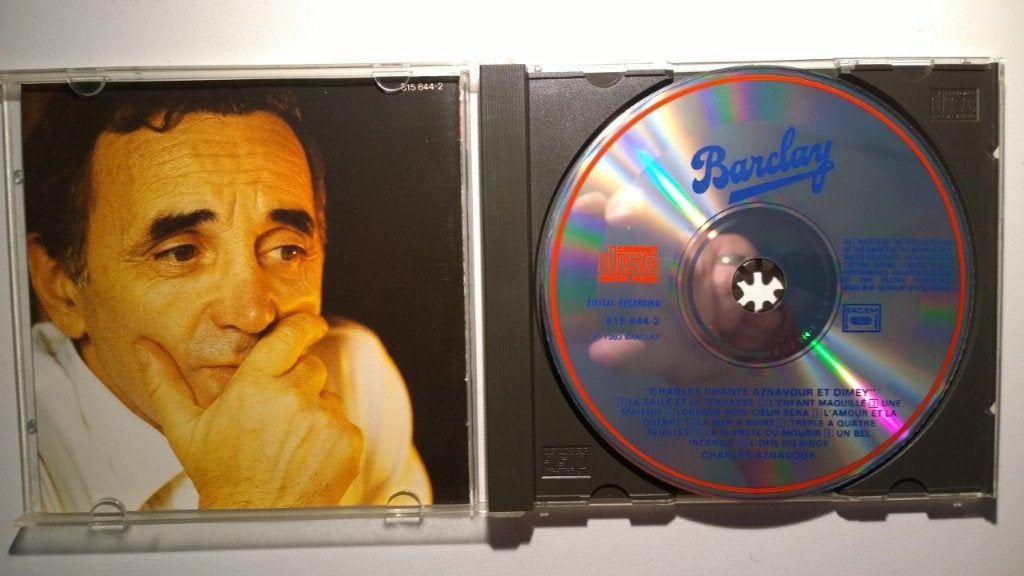 Charles Aznavour - Charles Chante Aznavour Et Dimey, Ophalen of Verzenden, Zo goed als nieuw