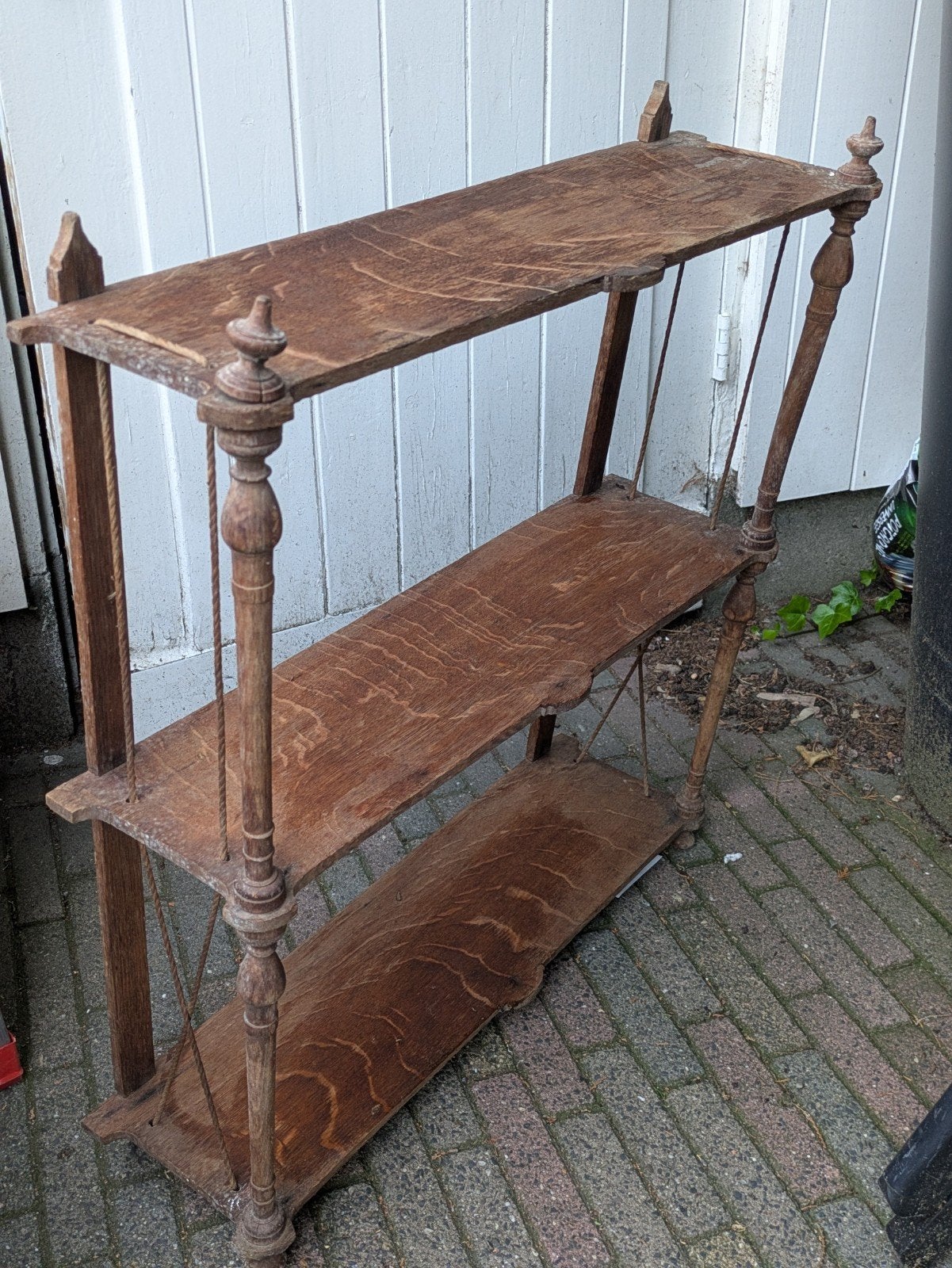 Antieke Boekenschap Kast Boekenkast Hout, Ophalen