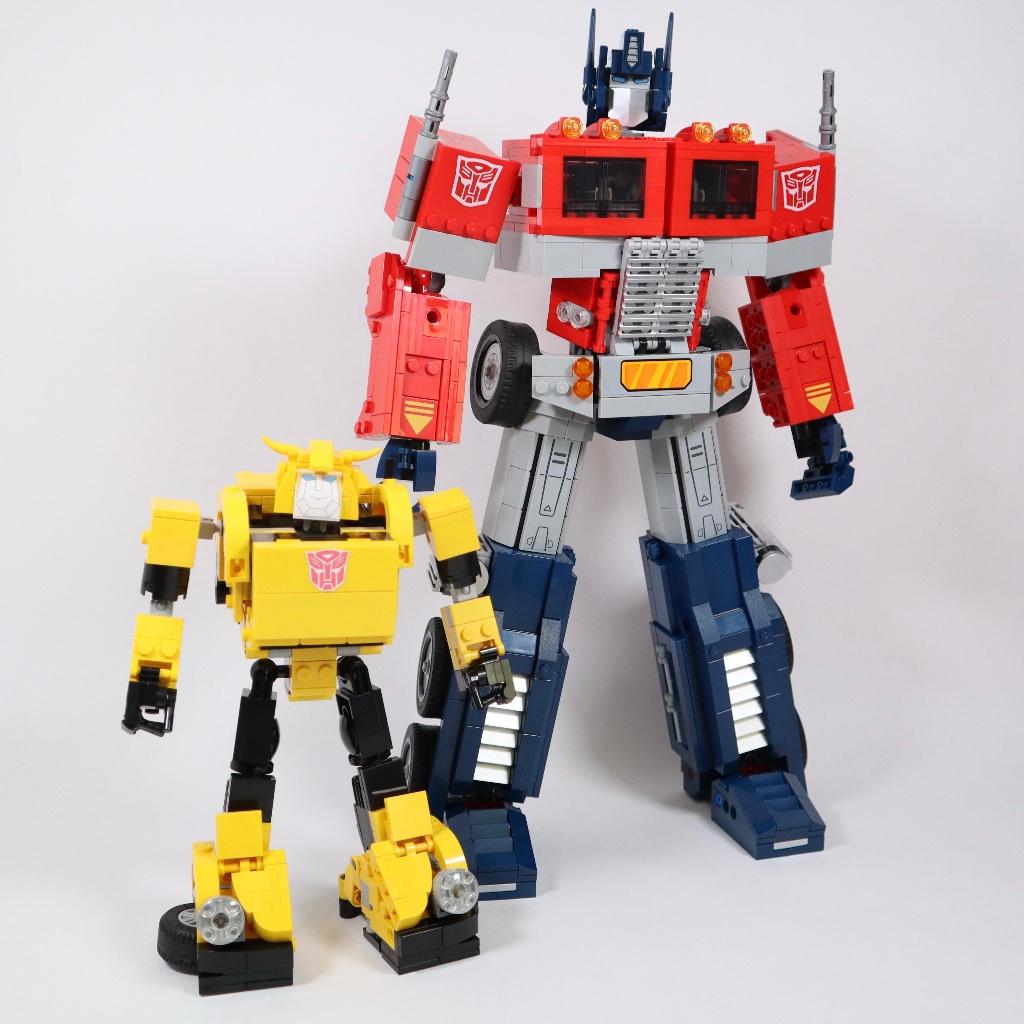 LEGO Transformers bundel: Optimus Prime + Bumblebee, Kinderen en Baby's, Speelgoed | Duplo en Lego, Ophalen of Verzenden, Zo goed als nieuw