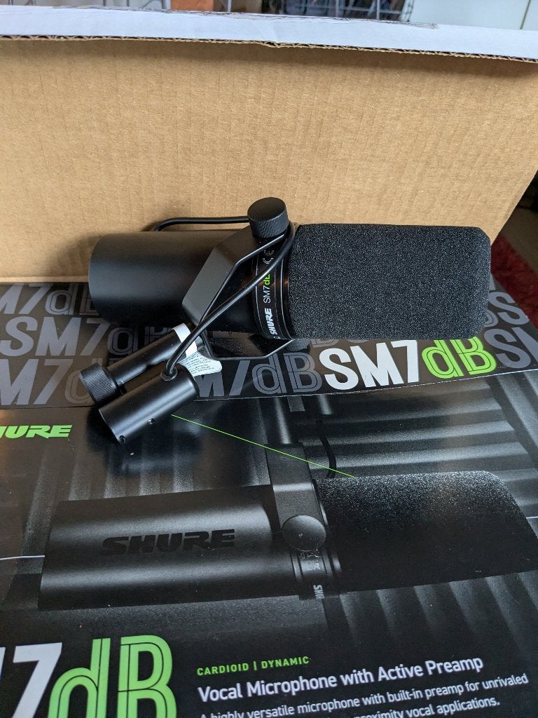 Shure SM7db nieuw, Ophalen of Verzenden, Nieuw, Zangmicrofoon
