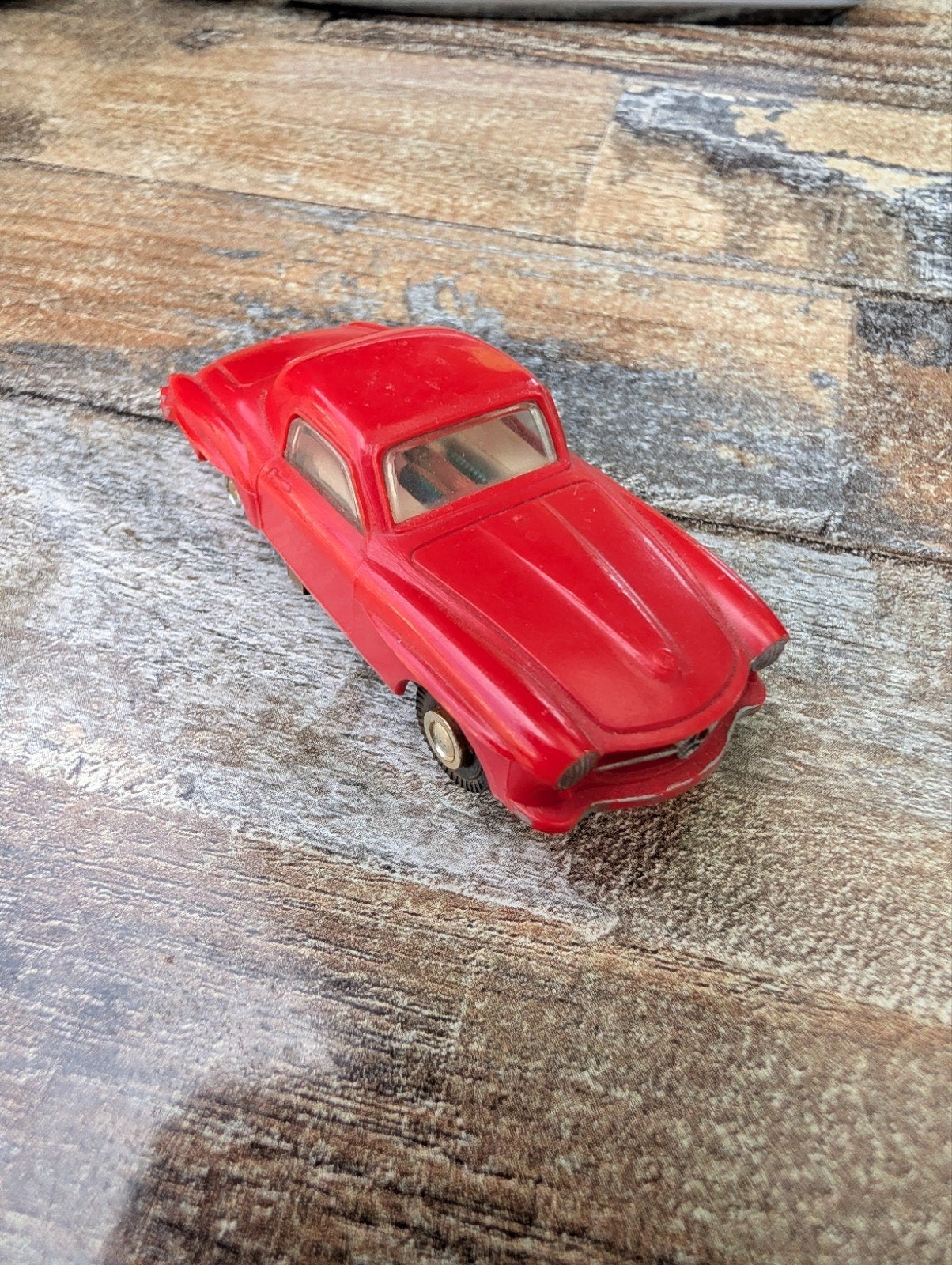 Faller Mercedes 190 SL Racebaan Auto - Rood, Kinderen en Baby's, Speelgoed | Racebanen, Ophalen of Verzenden, Gebruikt, Elektrisch