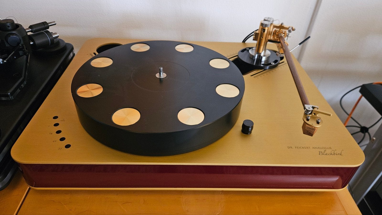 unieke Feickert Blackbird met Reed 3Q, Ophalen of Verzenden, Overige merken