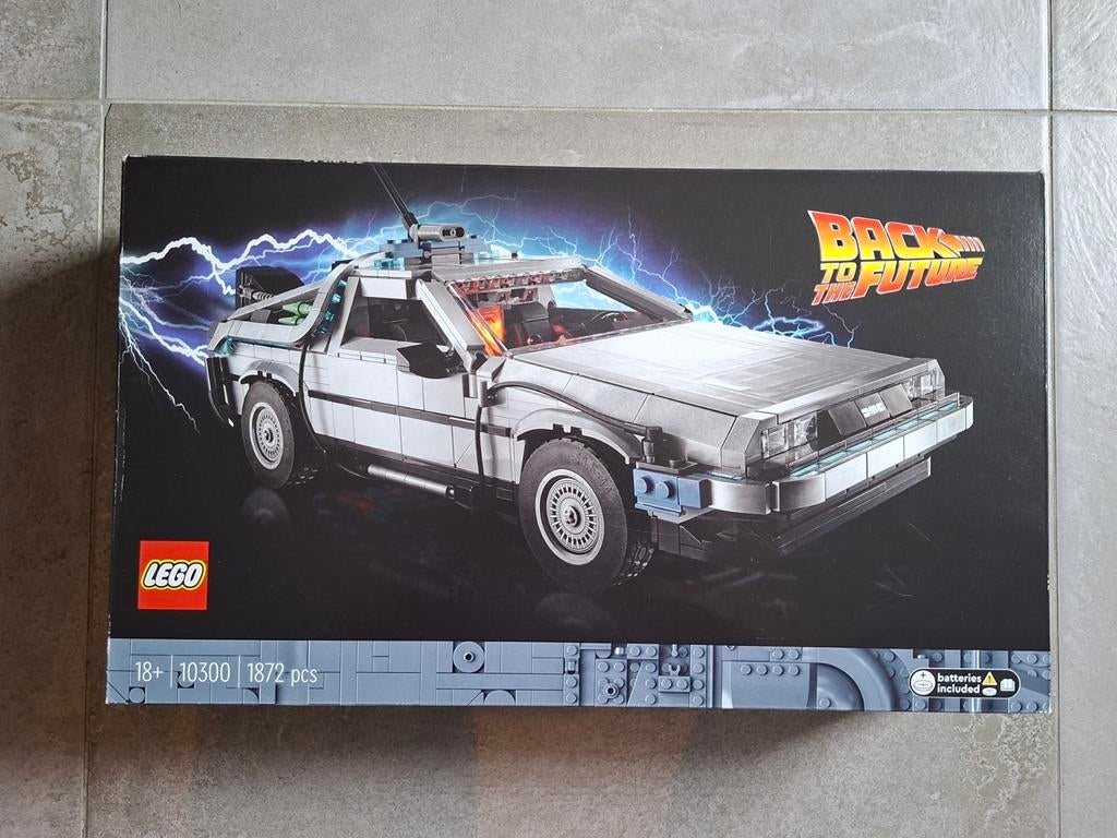 LEGO Back to the Future Tijdmachine 10300 - nieuw, Lego, Nieuw, Ophalen of Verzenden, Icons