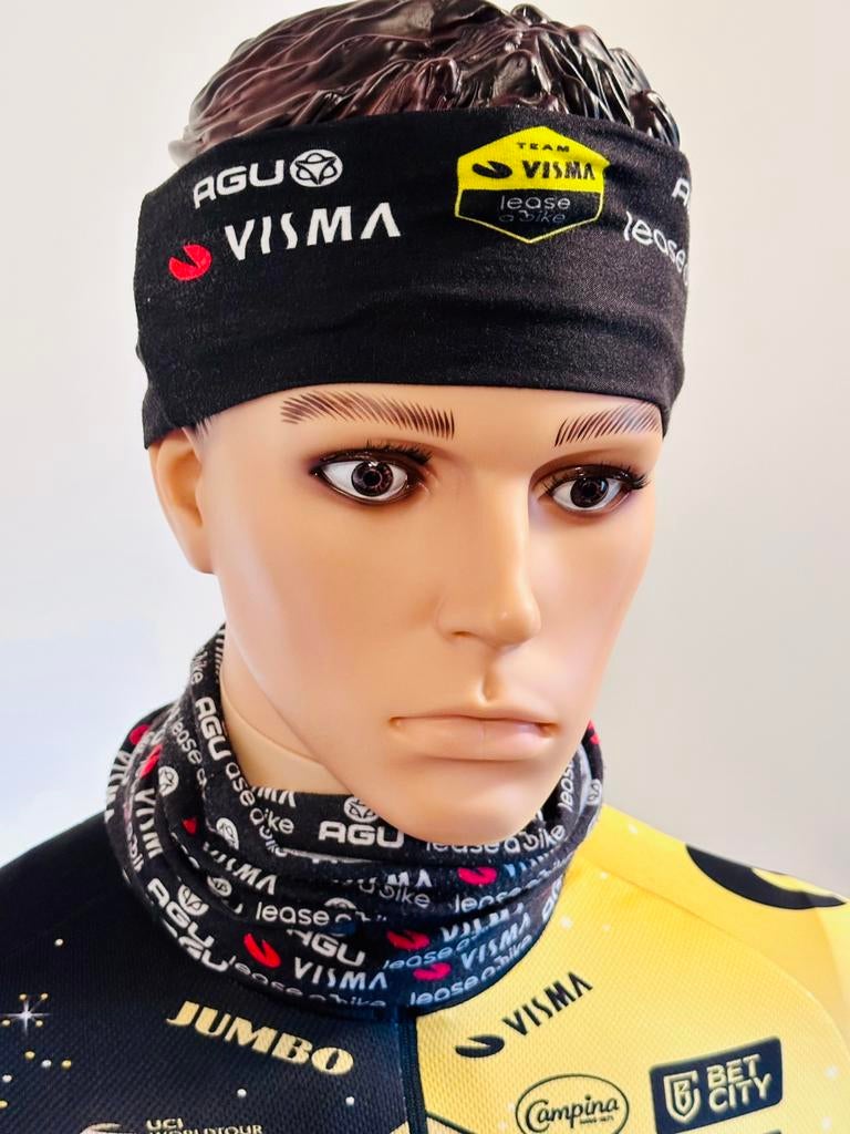 Hoofdband nekwarmer buff S Agu Visma Lease Bike, Ophalen of Verzenden, Zo goed als nieuw, Overige typen, Overige merken