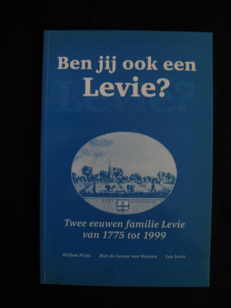 Genealogie. Ben jij ook een Levie ? [1775 tot 1999], Ophalen of Verzenden, Zo goed als nieuw