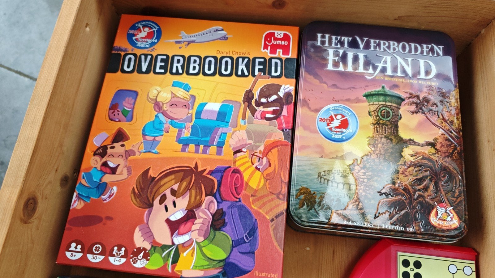 Overbooked, Het Verboden Eiland, The Hobbit, Sequence, Vijf spelers of meer, Ophalen of Verzenden, Nieuw, Jumbo, White Goblin Games, Goliath