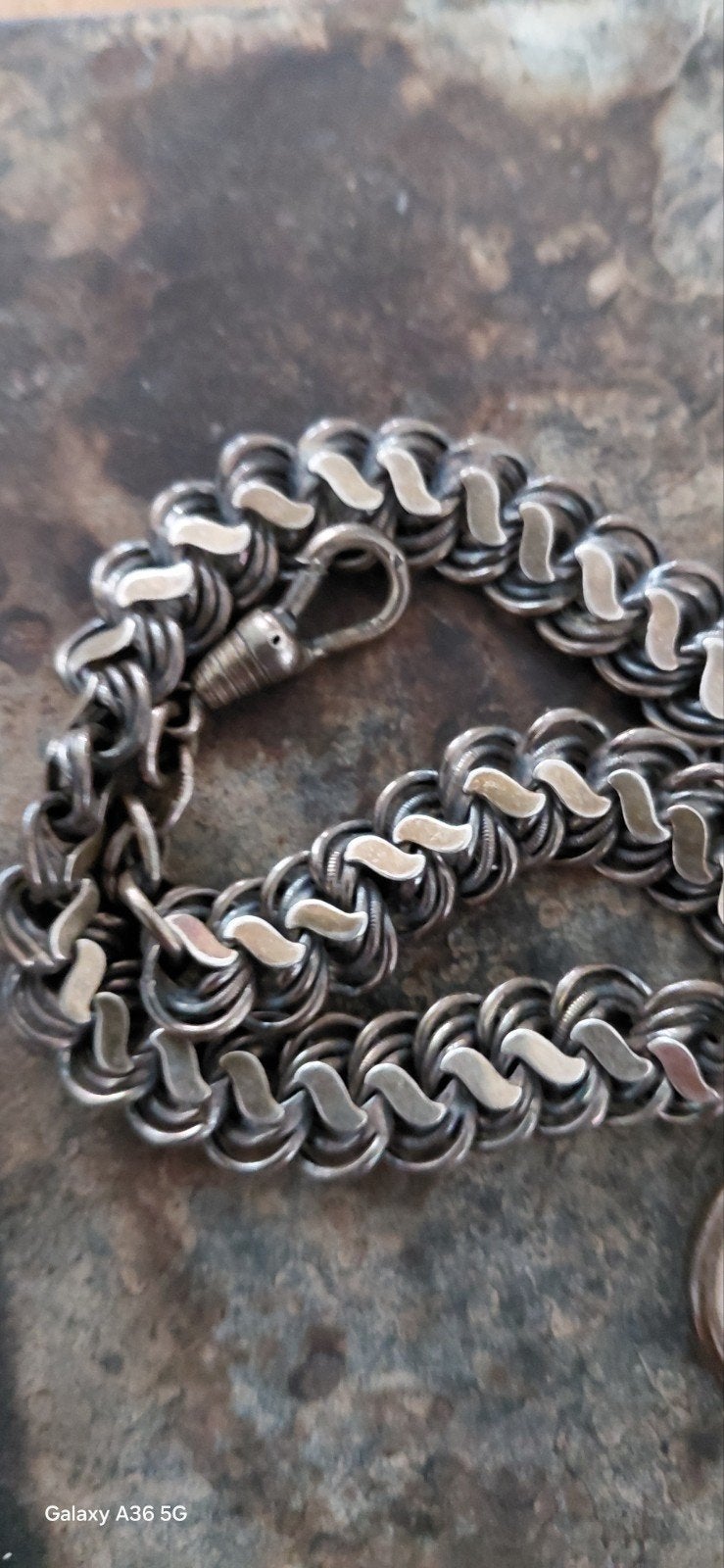 hhk herenhorlogekettingen/ armbanden, Ophalen of Verzenden, Zilver, Overige merken