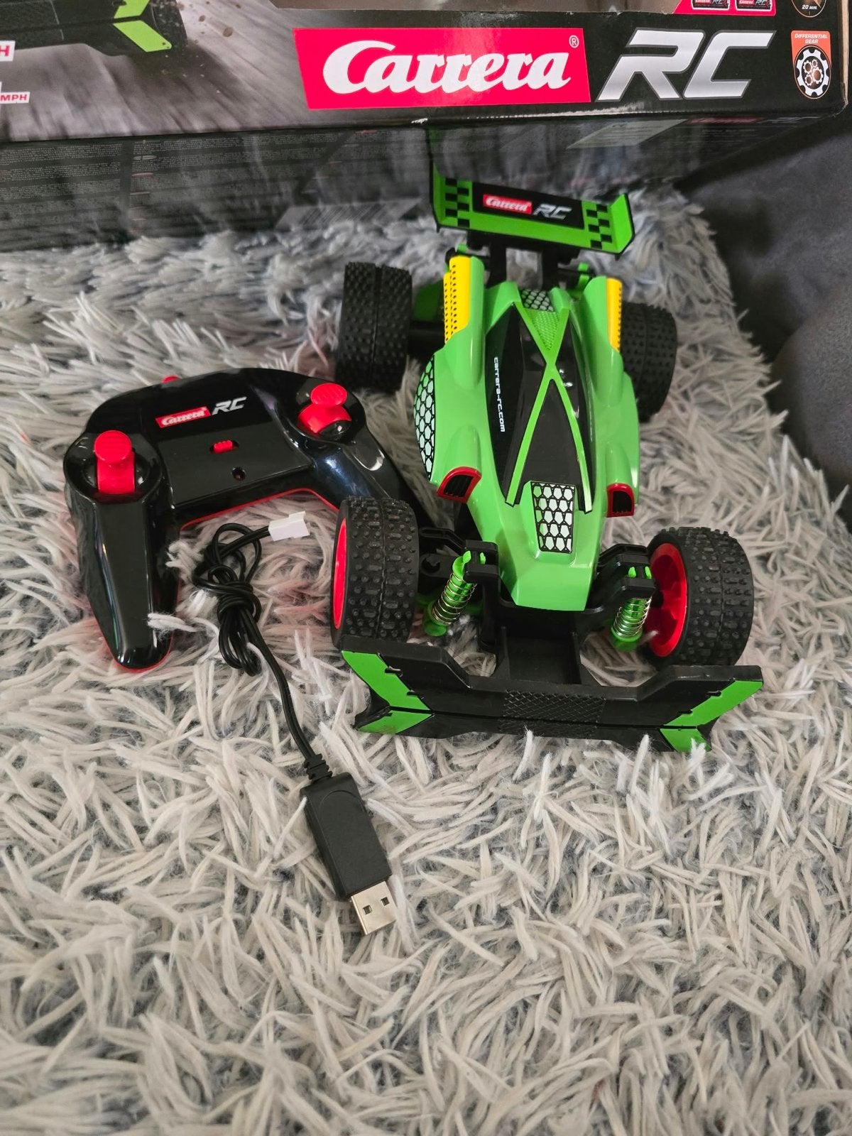Carrera RC Green Lizard II Ready to Run RC Auto, Elektro, Auto offroad, Ophalen of Verzenden, Zo goed als nieuw