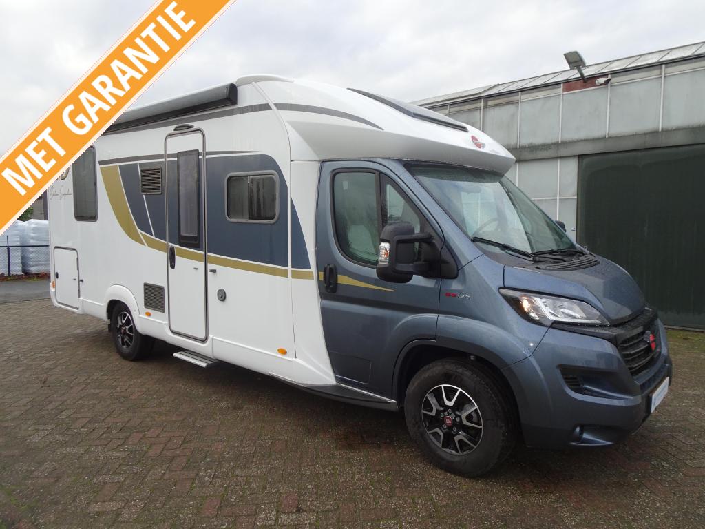 Bürstner Lyseo 736 TD QUEENSBED + HEFBED, Caravans en Kamperen, Campers, Fiat, Bedrijf, Bürstner, Luifel