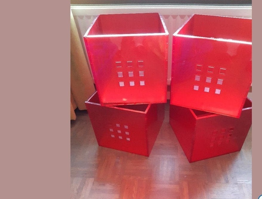 Lekman rood, Ophalen, Doos, Minder dan 50 cm, Minder dan 40 cm