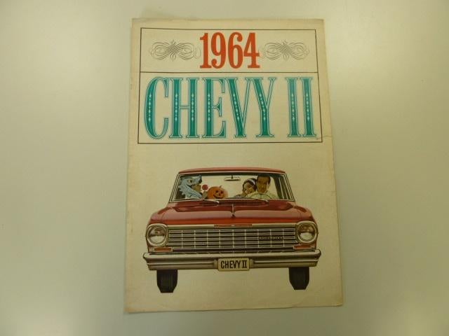 1964 Chevrolet Chevy II Nova Brochure USA, Ophalen of Verzenden, Gelezen, Chevrolet