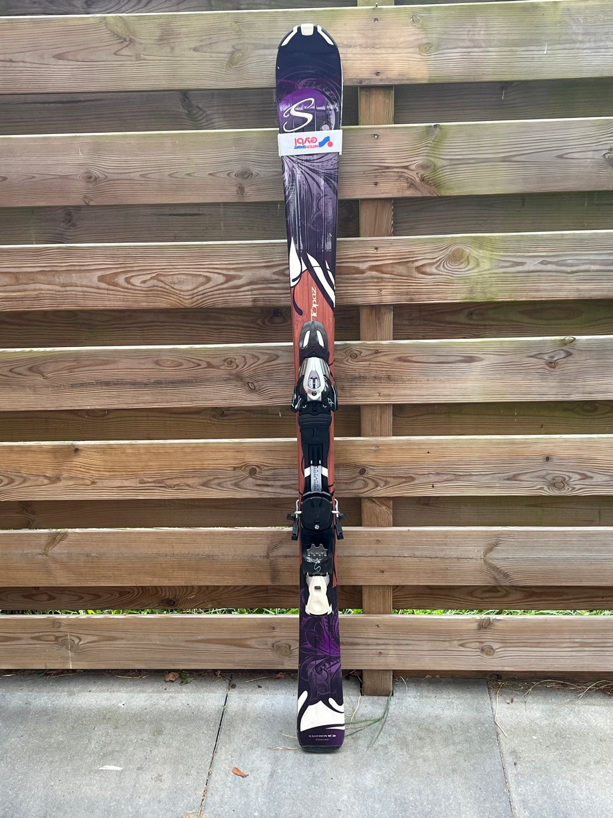Salomon Topaz Ski's 143 cm, Ophalen, 140 tot 160 cm, Gebruikt, Salomon