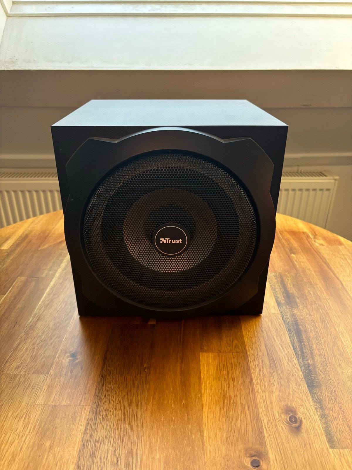 Trust Subwoofer, Audio, Tv en Foto, Luidsprekers, Gebruikt, Subwoofer, Geschikt voor surround/home cinema, Minder dan 60 watt
