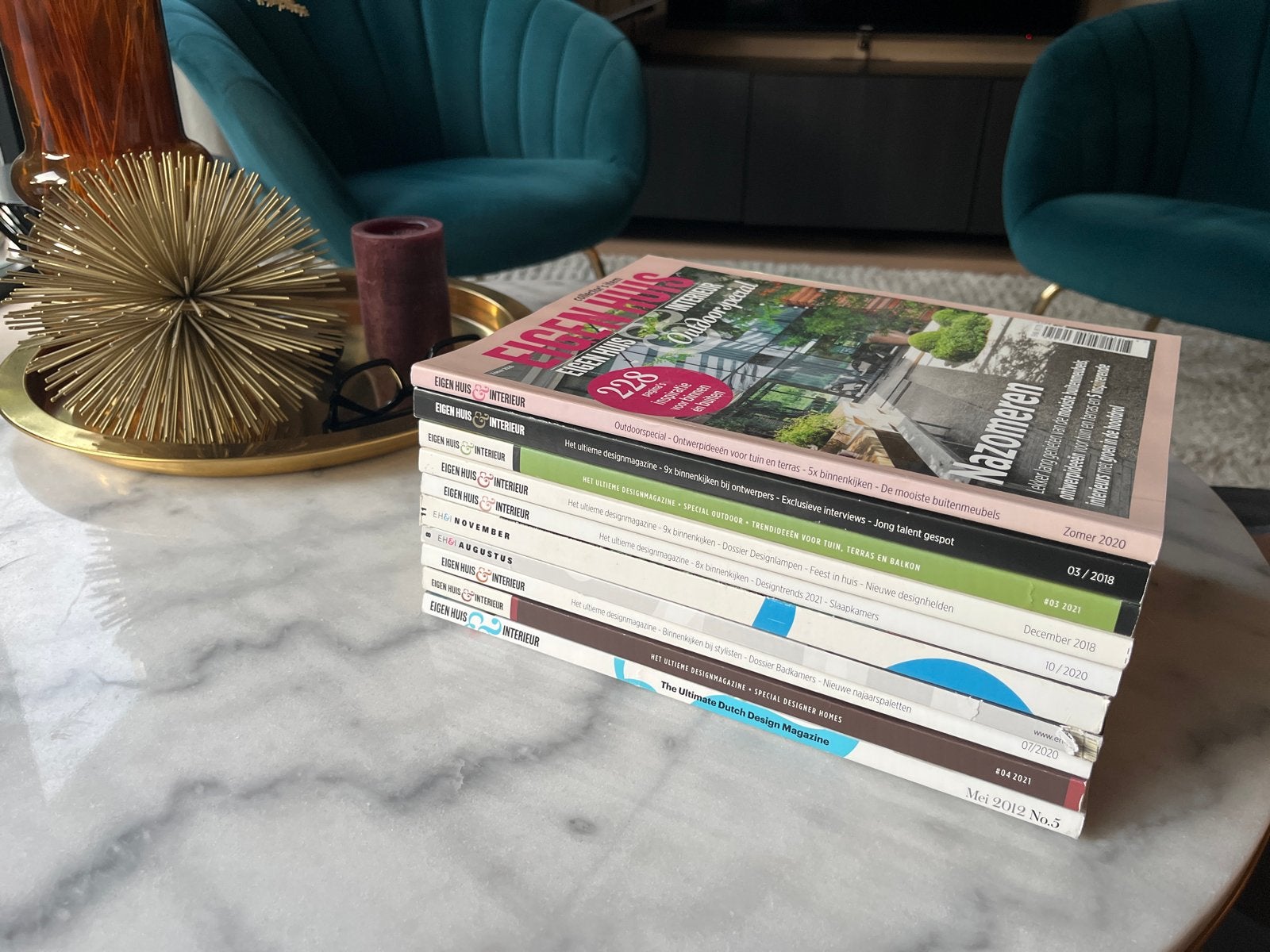 10x Eigenhuis & Interieur magazines - Inspiratie voor thuis, Boeken, Ophalen, Gelezen, Overige typen