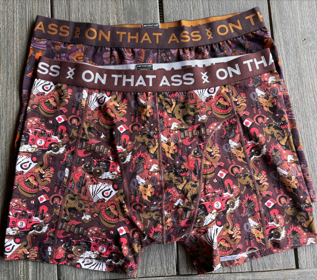 On That Ass Boxers 3XL - Yumka & Lucky (2 stuks)nieuw, Kleding | Heren, Ondergoed, Ophalen of Verzenden, Overige kleuren, Boxer