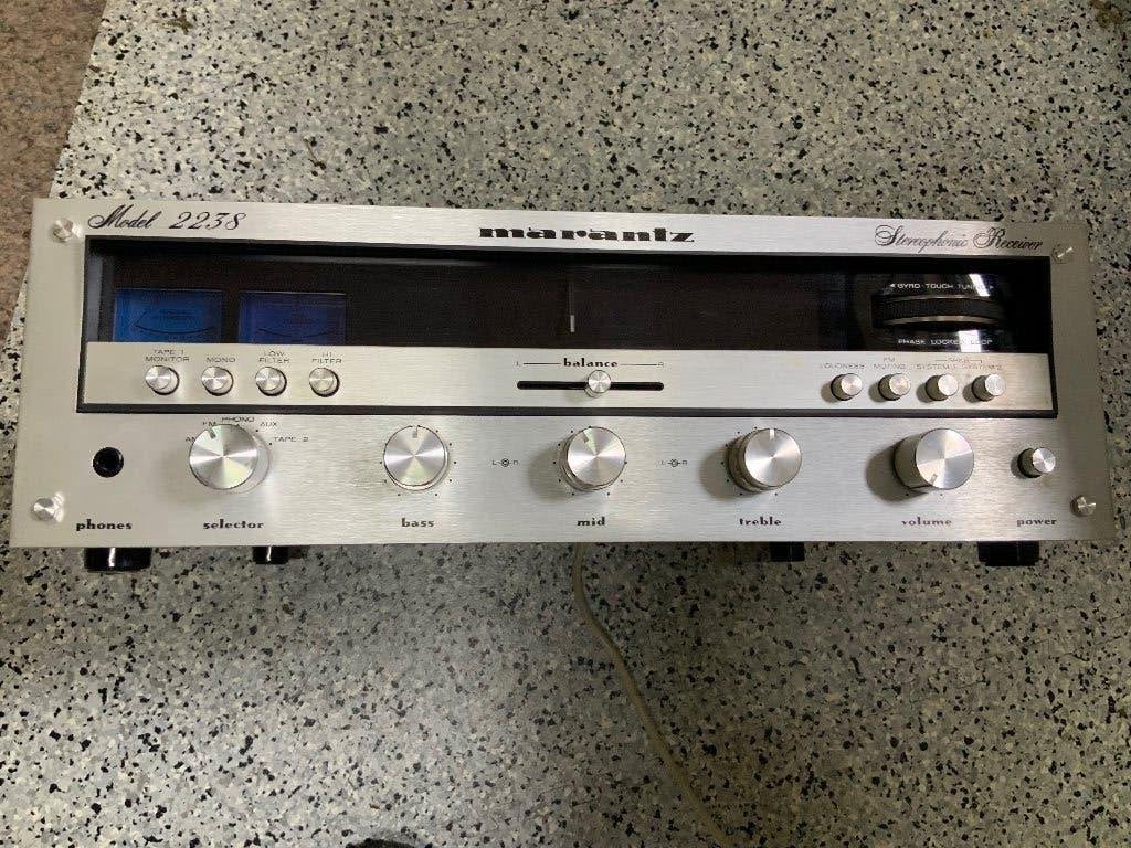 marantz 2238 receiver, Audio, Tv en Foto, Versterkers en Receivers, Gebruikt, Ophalen, Marantz, Minder dan 60 watt