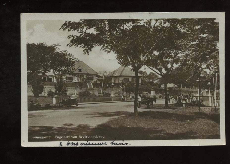 1920 SHARP PHOTO Bandung EngelbertBevervoordeweg Ned Indië, Ophalen of Verzenden, Voor 1920, Buiten Europa
