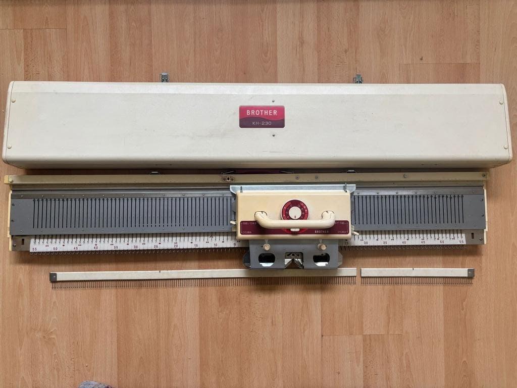 Brother KH-230 breimachine (grof), Hobby en Vrije tijd, Ophalen, Gebruikt, Breien, Machine
