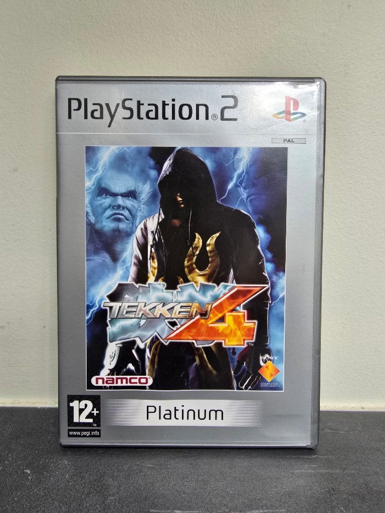 Tekken 4 (Platinum) PlayStation 2 (PS2), Vechten, 2 spelers, Ophalen of Verzenden, Zo goed als nieuw