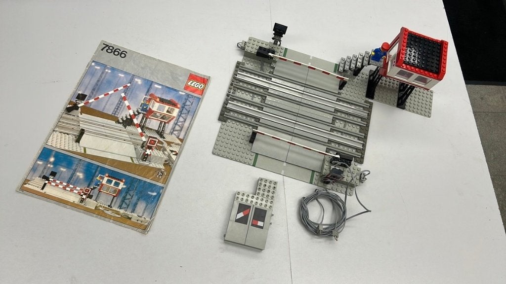 SB2578 Lego trein 7866 12v zeer netjes, Ophalen of Verzenden, Zo goed als nieuw