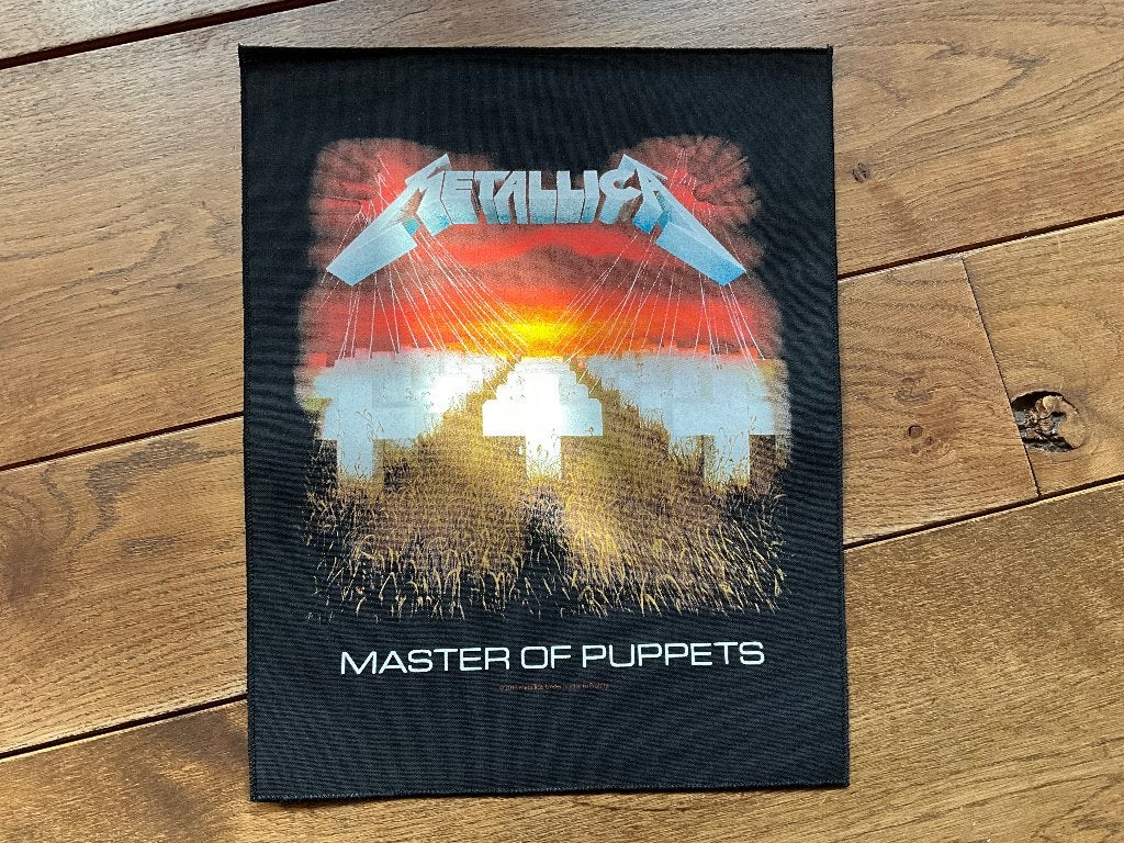 Grote backpatch van Metallica Master of Puppets, Grote backpatch van Metallica Master of Puppets, Nieuw, Ophalen of Verzenden