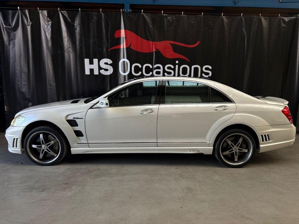 Mercedes S-klasse AMG 63 volle opties, Auto's, Automaat, Achterwielaandrijving, Gebruikt, Wit