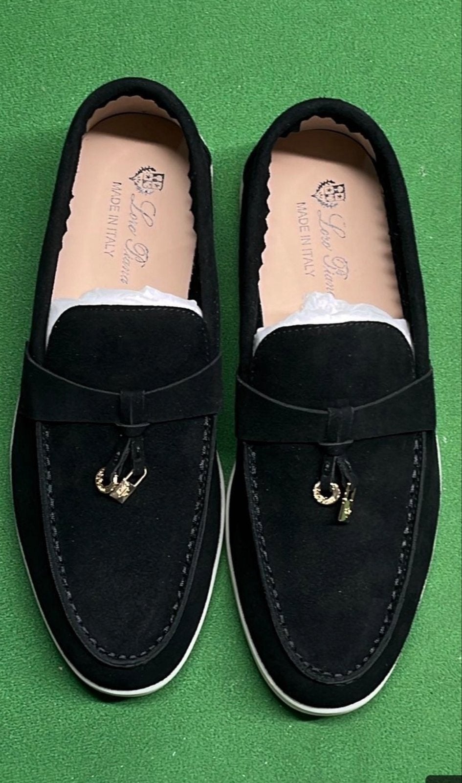 Loro Piana Loafers Maat 40 Zwart, Ophalen of Verzenden, Zo goed als nieuw, Zwart, Loafers