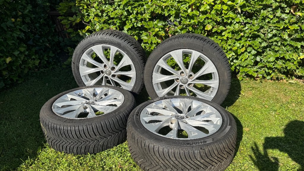 Opel velgen + winterbanden 2x nieuw, Auto-onderdelen, Banden en Velgen, Banden en Velgen, Winterbanden, 17 inch, 225 mm, Personenwagen