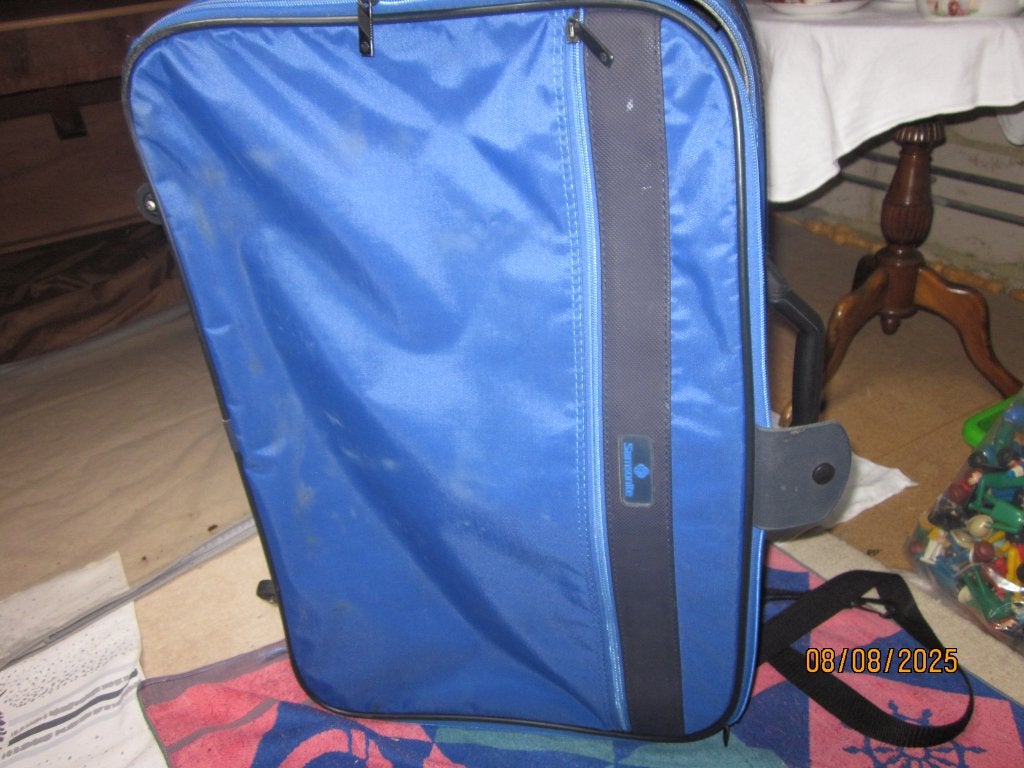 Samsonite rollkoffer, Overige materialen, Gebruikt, 45 tot 55 cm, Wieltjes