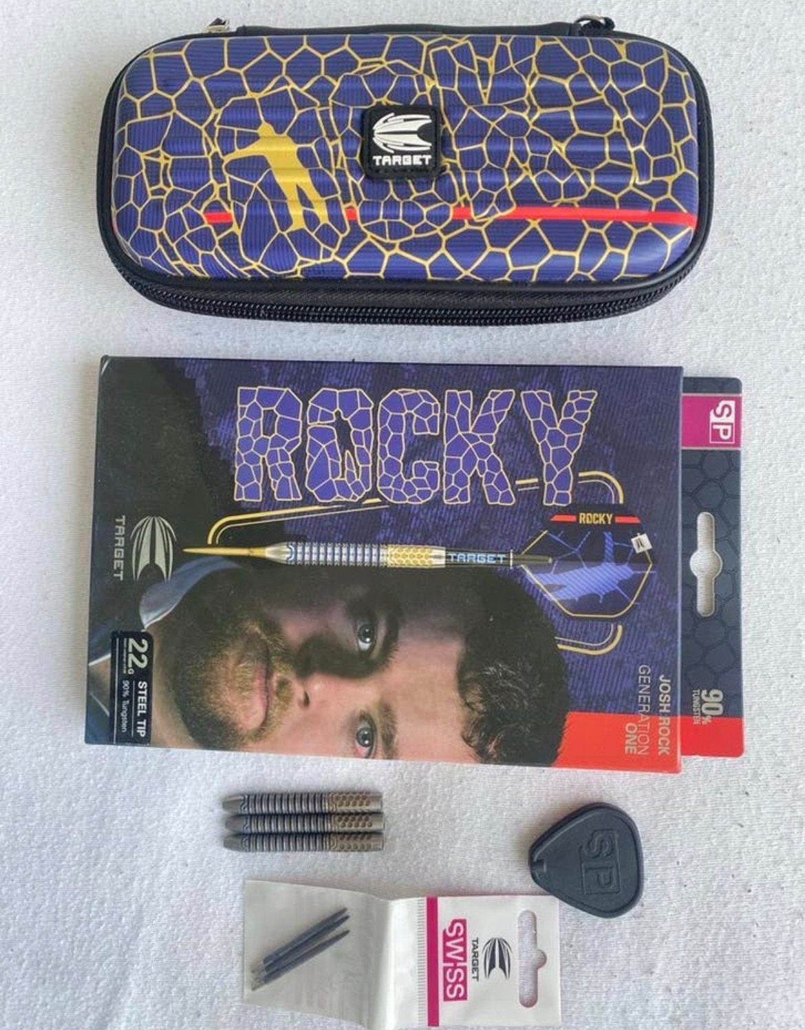 Josh Rock dartpijlen 23G - Target Rocky Generation One, Ophalen, Nieuw, Pijlen