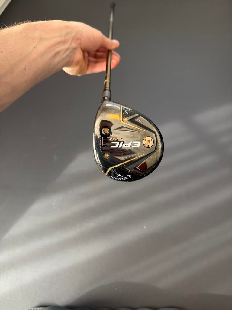 Callaway Epic Flash hout 5 - ZGAN - Testen ok! L flex 6F1326, Sport en Fitness, Golf, -, Ophalen of Verzenden, Zo goed als nieuw