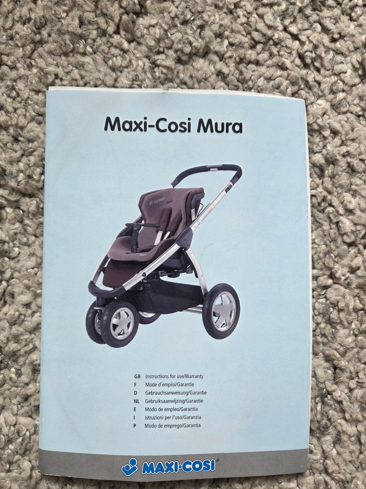 Maxi-Cosi Mura Kinderwagen - Compleet met accessoires, Ophalen