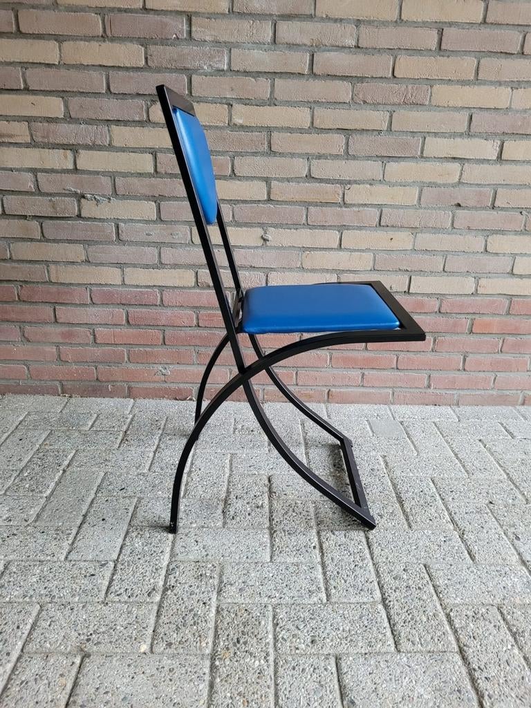 Laatste kans - Memphis - KFF set van 4 - van €500 voor €100, Huis en Inrichting, Stoelen, Ophalen, Info@cubran.nl, Cubran Vintage & Design