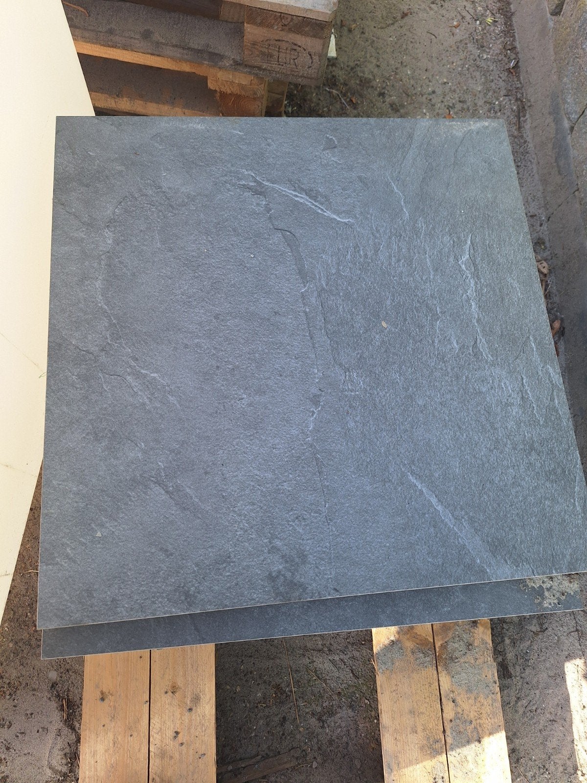 GeoCeramica 60x60x4 Aura Antraciet 8x (2,88m2), Ophalen, Keramiek, Nieuw, Minder dan 5 m²