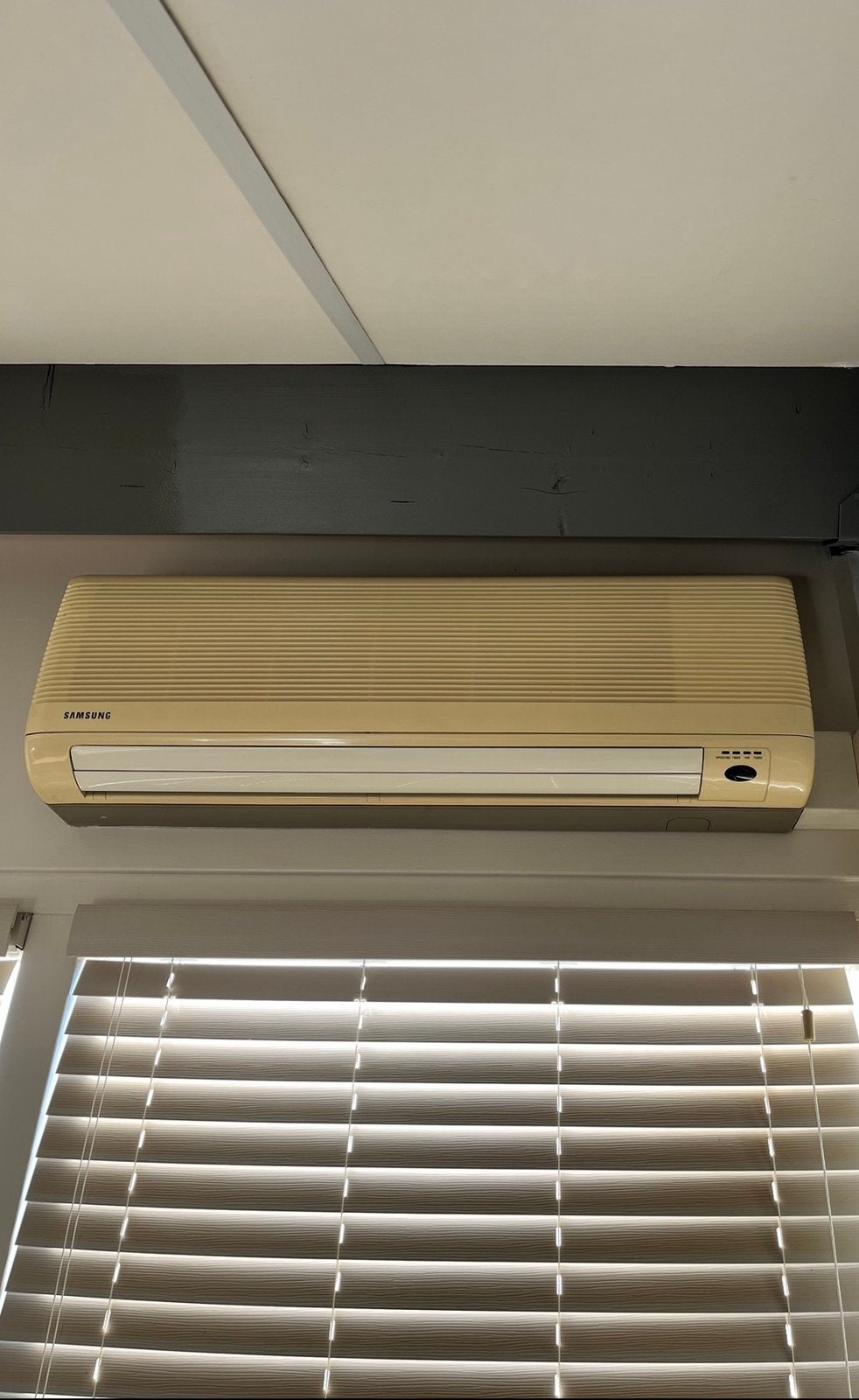 Airco Samsung AS0906ERH, Witgoed en Apparatuur, Airco's, Ophalen, Gebruikt, Timer, Minder dan 60 m³