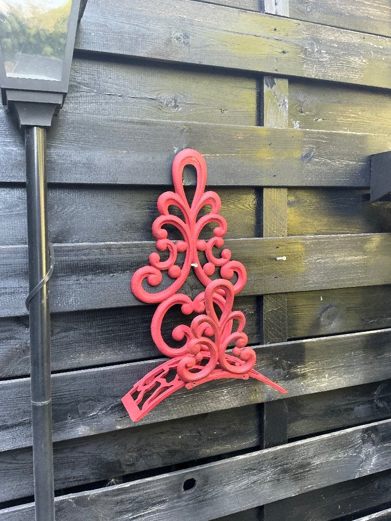 Gietijzeren tuinslanghouder, Tuin en Terras, Ophalen, Gebruikt