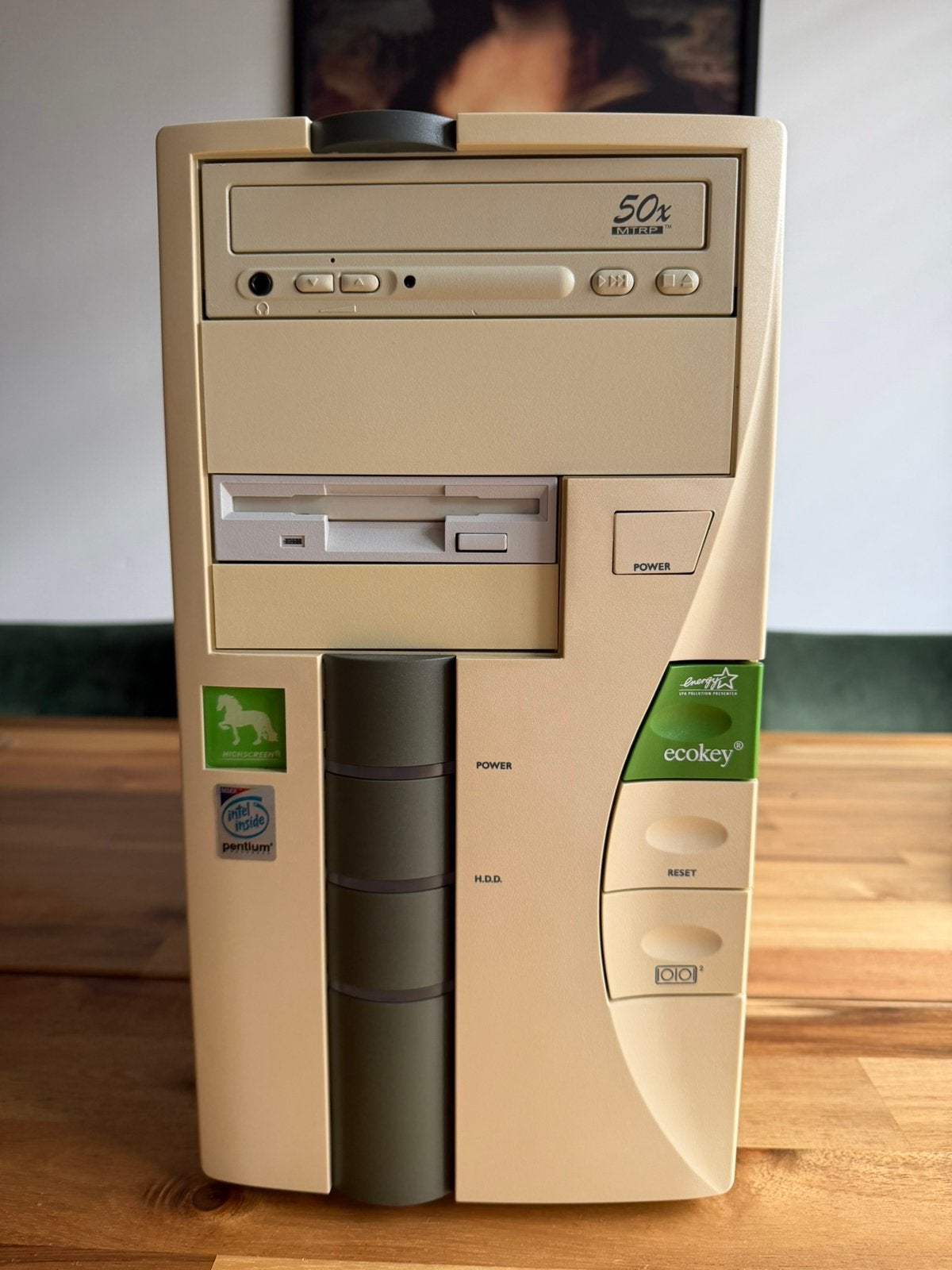 Highscreen Pentium MMX 200MHz zeer compleet, Ophalen