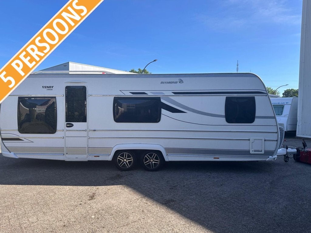 Fendt Diamant 650 frans bed, rondzit., Caravans en Kamperen, Ringverwarming, Rondzit, Bedrijf, Overige typen