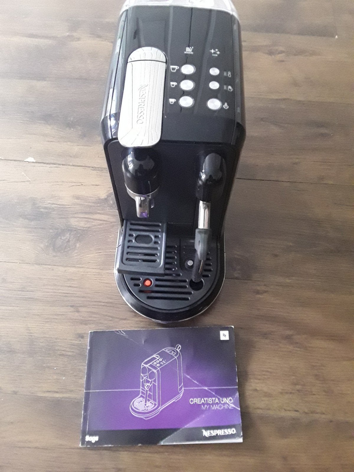 Sage Creatista Uno Nespresso Espressomachine, Koffiepads en cups, Espresso apparaat, Ophalen of Verzenden, Zo goed als nieuw