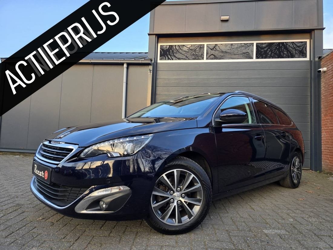 Peugeot 308 SW - 1.2 Blue Lease Premium/Leder/Pano/Navi, Auto's, Voorwielaandrijving, Gebruikt, Euro 6, 1199 cc