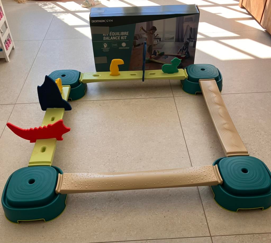 Decathlon behendigheidsparcours evenwicht kleutergym, Sport en Fitness, Turnen, Ophalen, Gebruikt