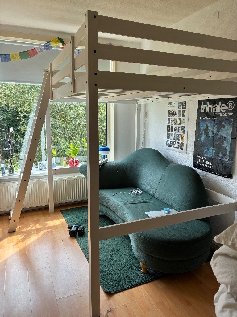 Stora Ikea hoogslaper bedframe, Ophalen, Gebruikt, Hoogslaper, Minder dan 160 cm