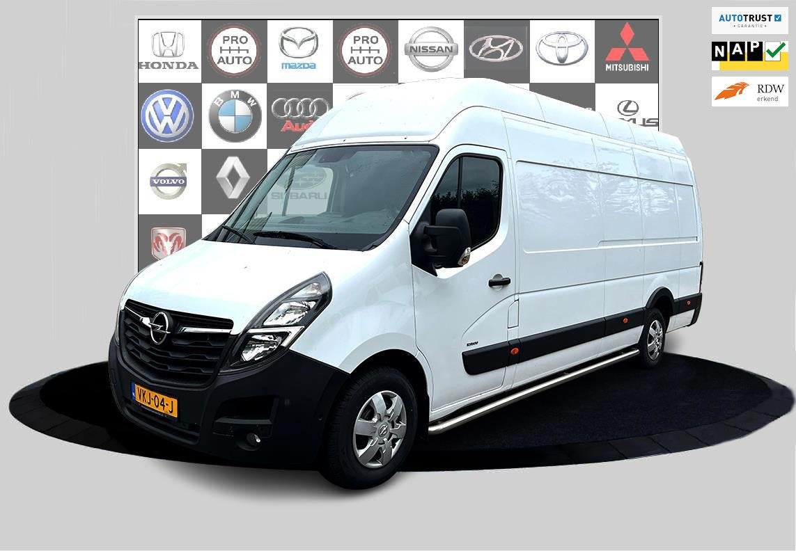 Opel Movano 2.3 Turbo L4H3 EL Navi_Airco_Cruise_Camera, Achterwielaandrijving, Gebruikt, Euro 6, Met garantie (alle)
