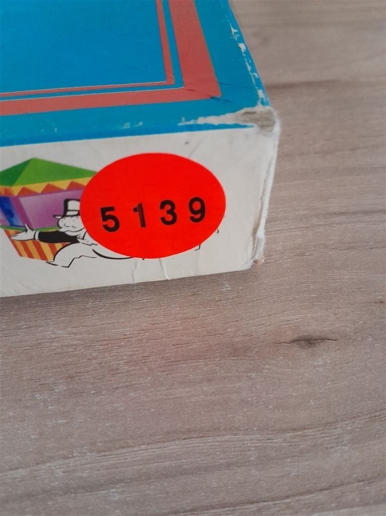 Monopoly Junior lange doos - parker - s5139, Verzenden, Zo goed als nieuw