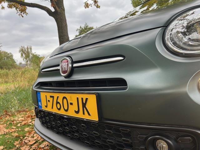 Fiat 500 C 1.0 Hybrid Rockstar verde portofino groen, Voorwielaandrijving, Euro 6, Cabriolet, 4 stoelen