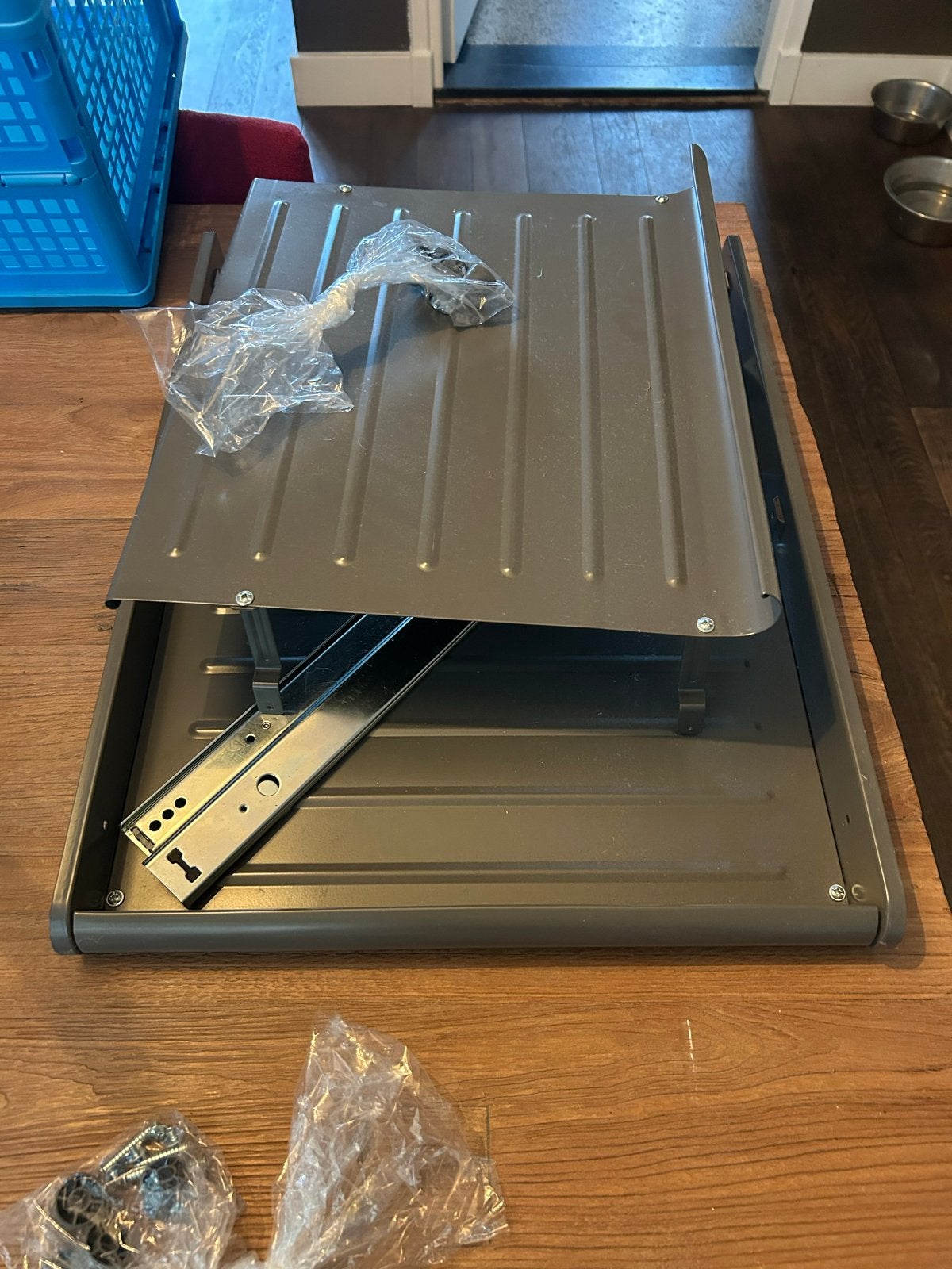 IKEA KOMPLEMENT Kledingroededrager 12571 (oud type), Ophalen, Gebruikt, Minder dan 25 cm, Minder dan 100 cm